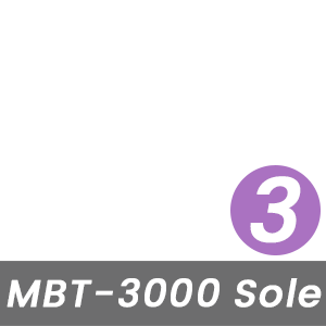 MBT Rock Index for This MBT-3000 Sole is High - Level 3 - Based on the Curve of the Rocker-Bottom Sole