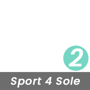 MBT Rock Index for This Sport 4 Sole is Moderate - Level 2 - Based on the Curve of the Rocker-Bottom Sole