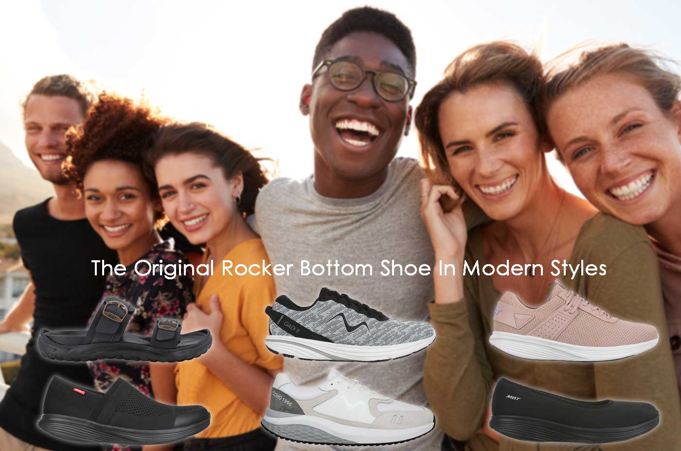 Modern Style Rocker Bottom Shoes