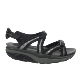 Women's Lila 6 Sport Black/Charcoal Grey Outdoor Sandals 