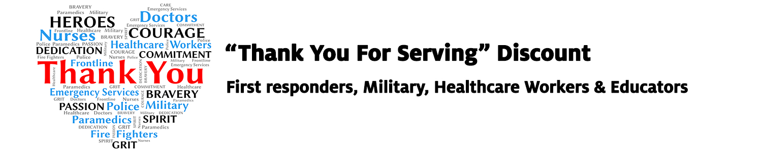 MBT USA Official Store, MBT USA Official Site, Military, First Responder,  Nurse, Teacher Discount Program