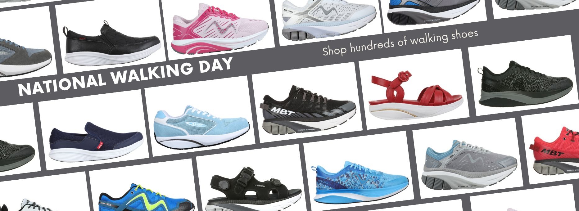 Shop over a hundred of our best walking shoes!