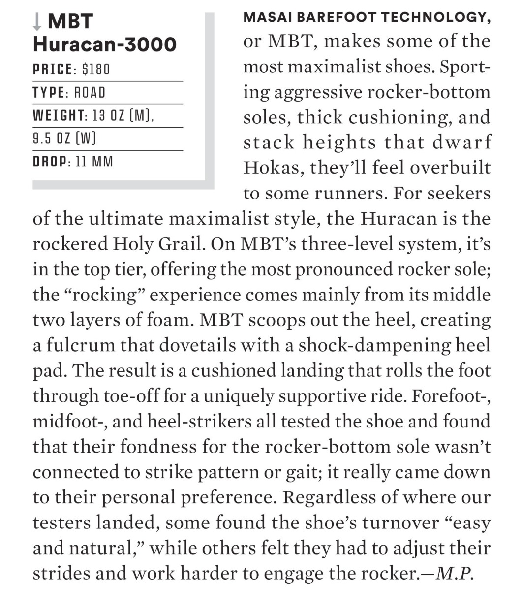 Runner's World Feature of Huracan-3000